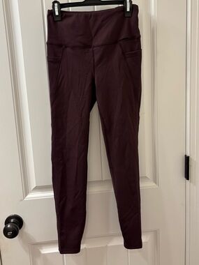 Like New! The Gentle Pit The Pack Leggings Wine Color Size XS